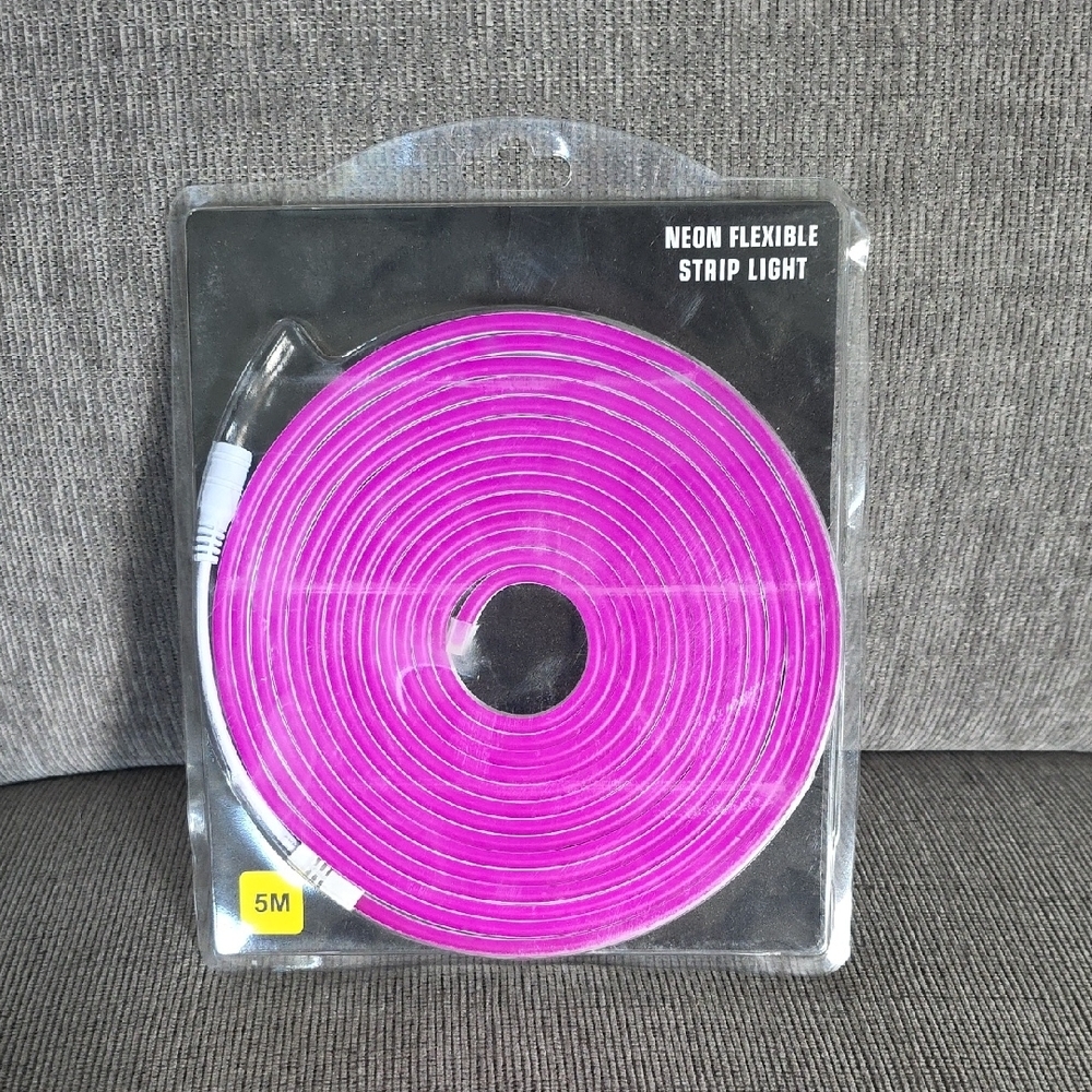 Neon Flexible Purple LED Strip Light, New